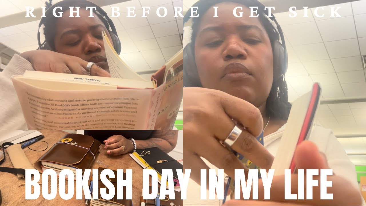 Bookish Vlog | Library Trip | Making Louise Carmen Inspired Journals 💞✨