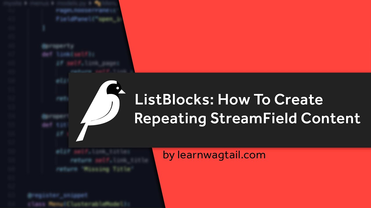 Как использовать ListBlocks в Wagtail CMS для создания повторяющегося контента StreamField