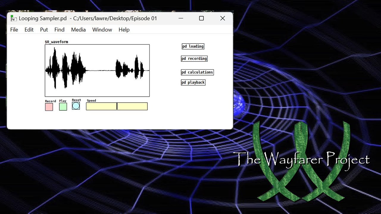 Learn Synthesis with Pure Data S02E01 - Making a Looping Sampler  for  Granular Synthesis