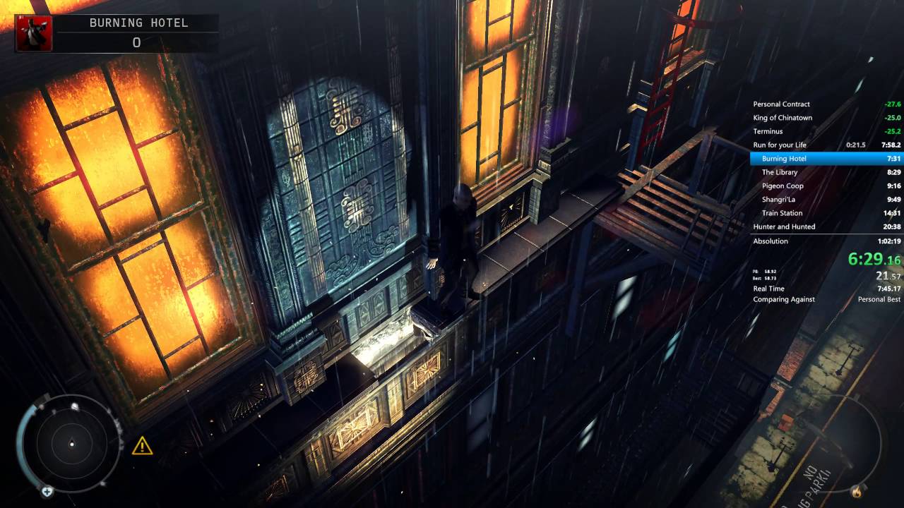 Hitman: Absolution Speedrun - Max Ratings/Expert - 56:44 - Full Game