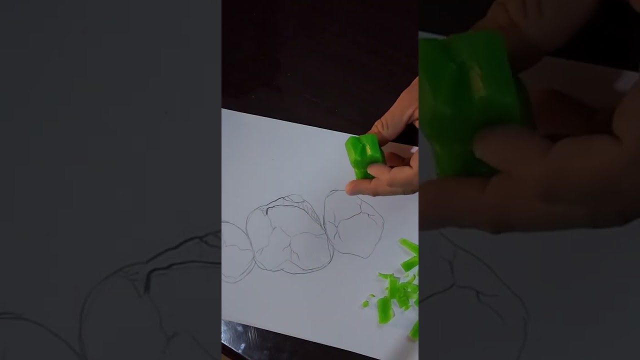 Drawing and Carving of Maxillary First Molar part.2