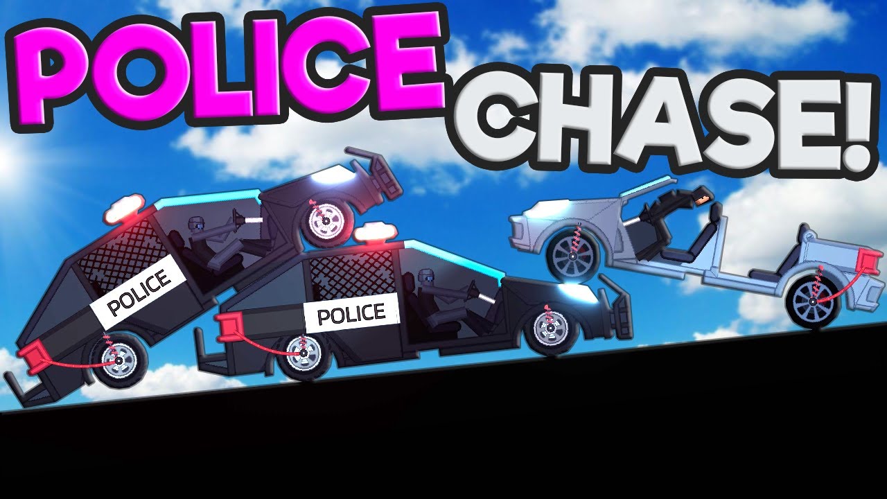 Creating EPIC Police Chase Crashes in this Ragdoll Physics Game! (Action Sandbox)