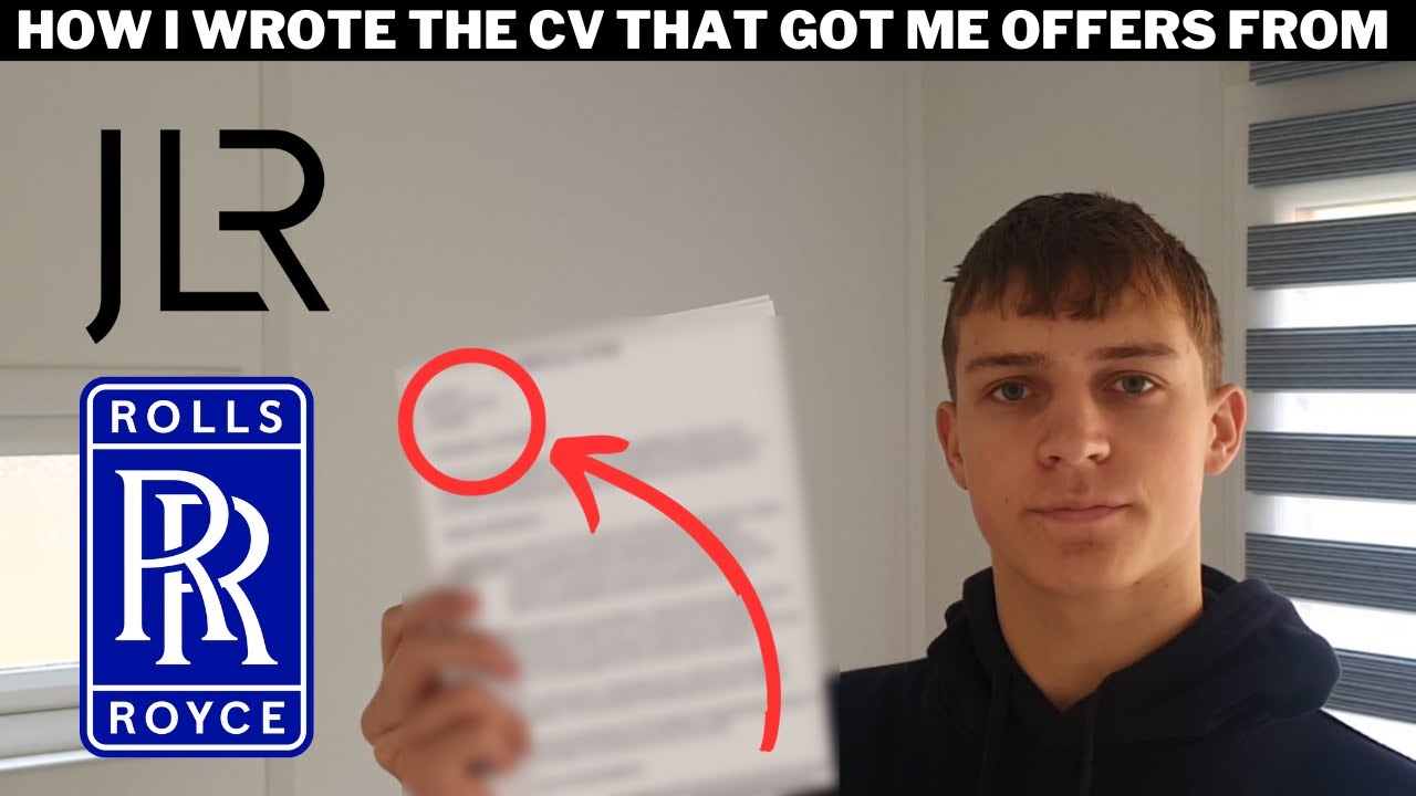 How to write a CV for a degree apprenticeship | JLR, PwC, Rolls-Royce and BBC
