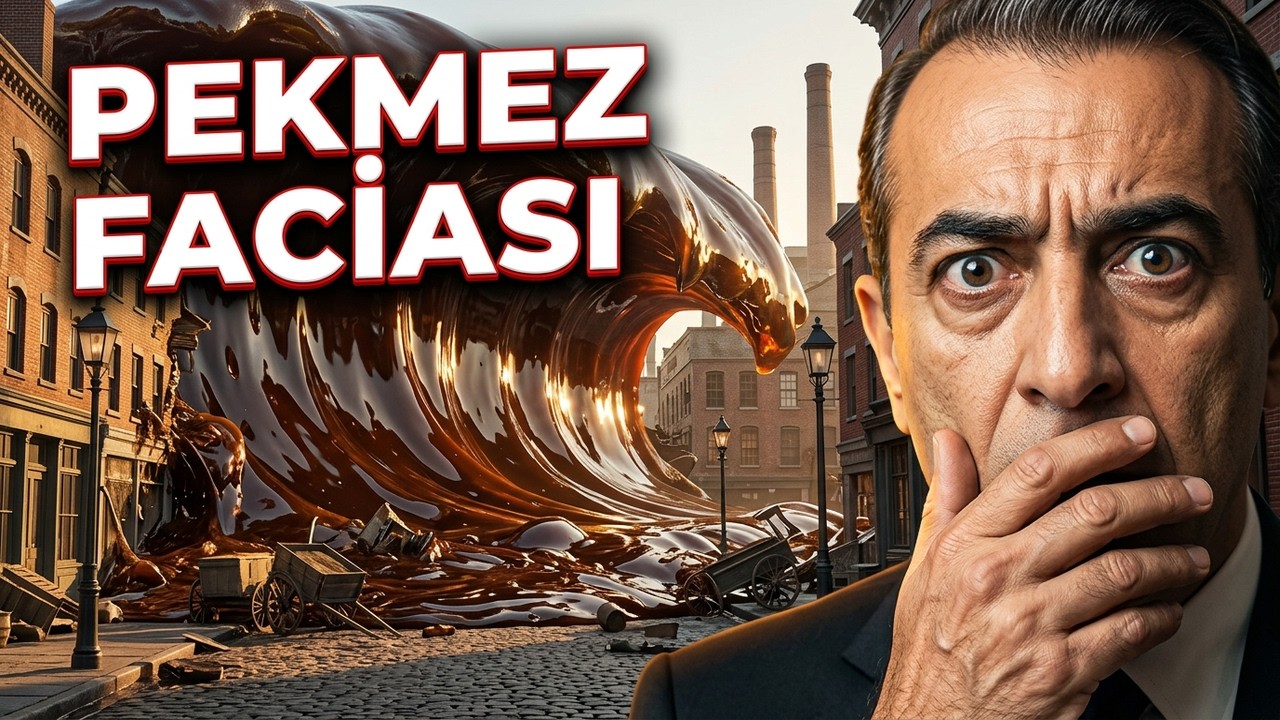 8 MİLYON LİTRE PEKMEZİN ALTINDA KALMAK - 1919 Boston Felaketi