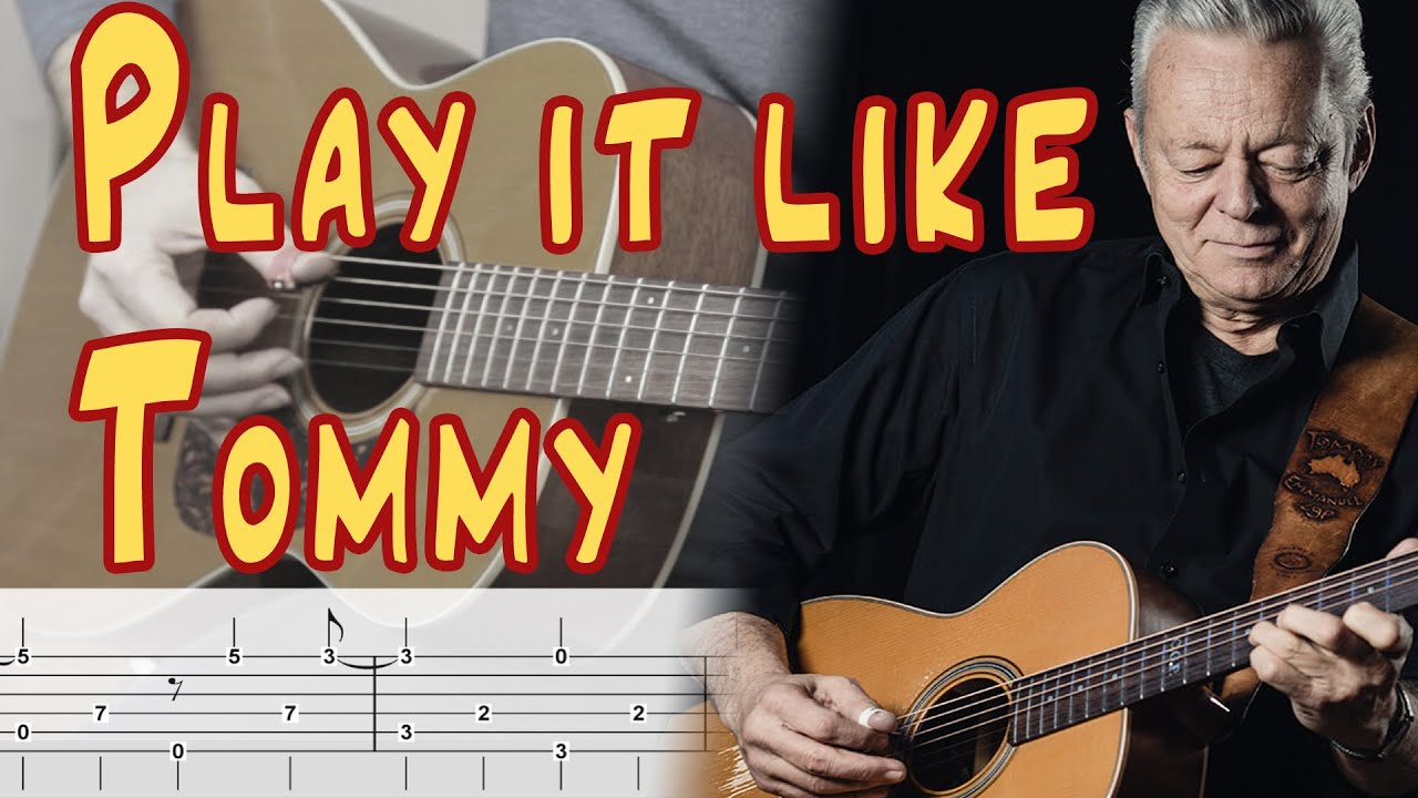 House of the Rising Sun Tommy Emmanuel Style in 3 