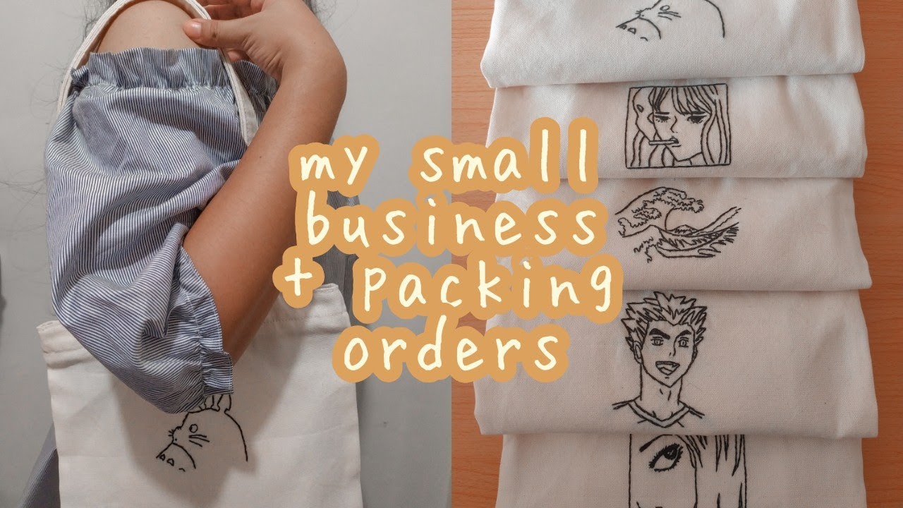 launching my small business + packing orders 🍑 | Philippines