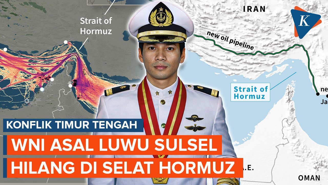 WNI Asal Luwu Sulsel yang Jadi Chief Engineer Tugboat Hilang di Selat Hormuz