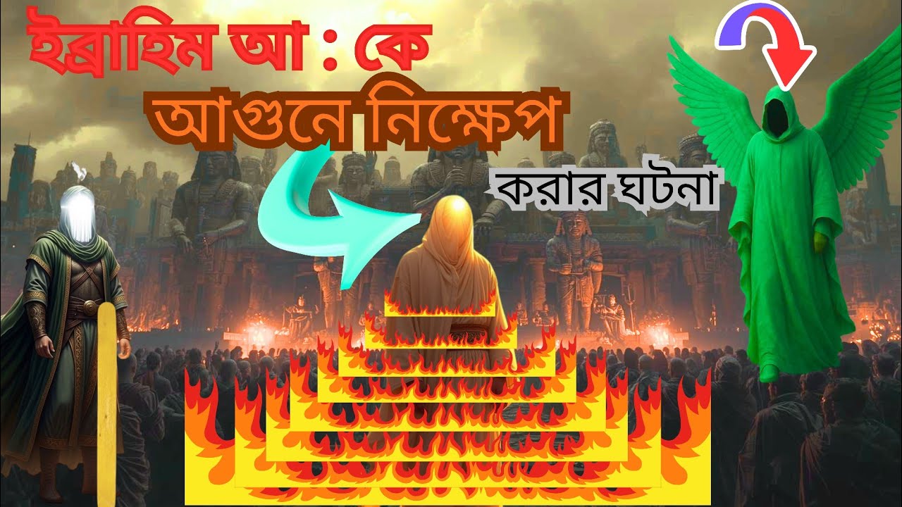 হযরত ইবরাহিম (আ.) | আগুন, হিজরত ও তাওহীদের ইতিহাস | ঈমানের অটল পরীক্ষা#ইসলামিকভিডিও#নবীদের_জীবনী#