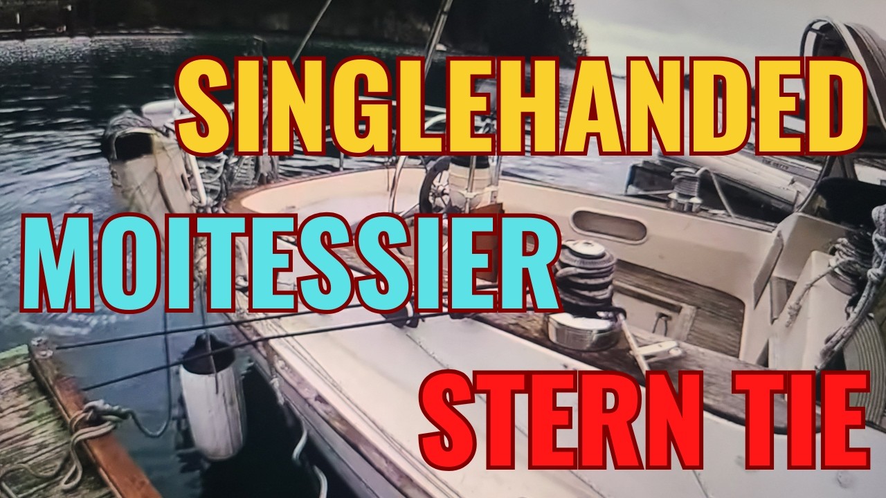 SINGLEHANDED; LEAVING THE DOCK USING THE 