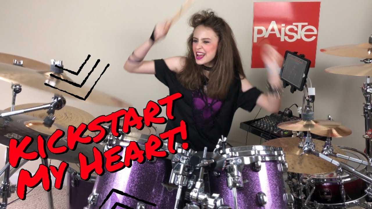Mötley Crüe ∞ Kickstart My Heart ∞ Drum Cover By Simone Lockhart