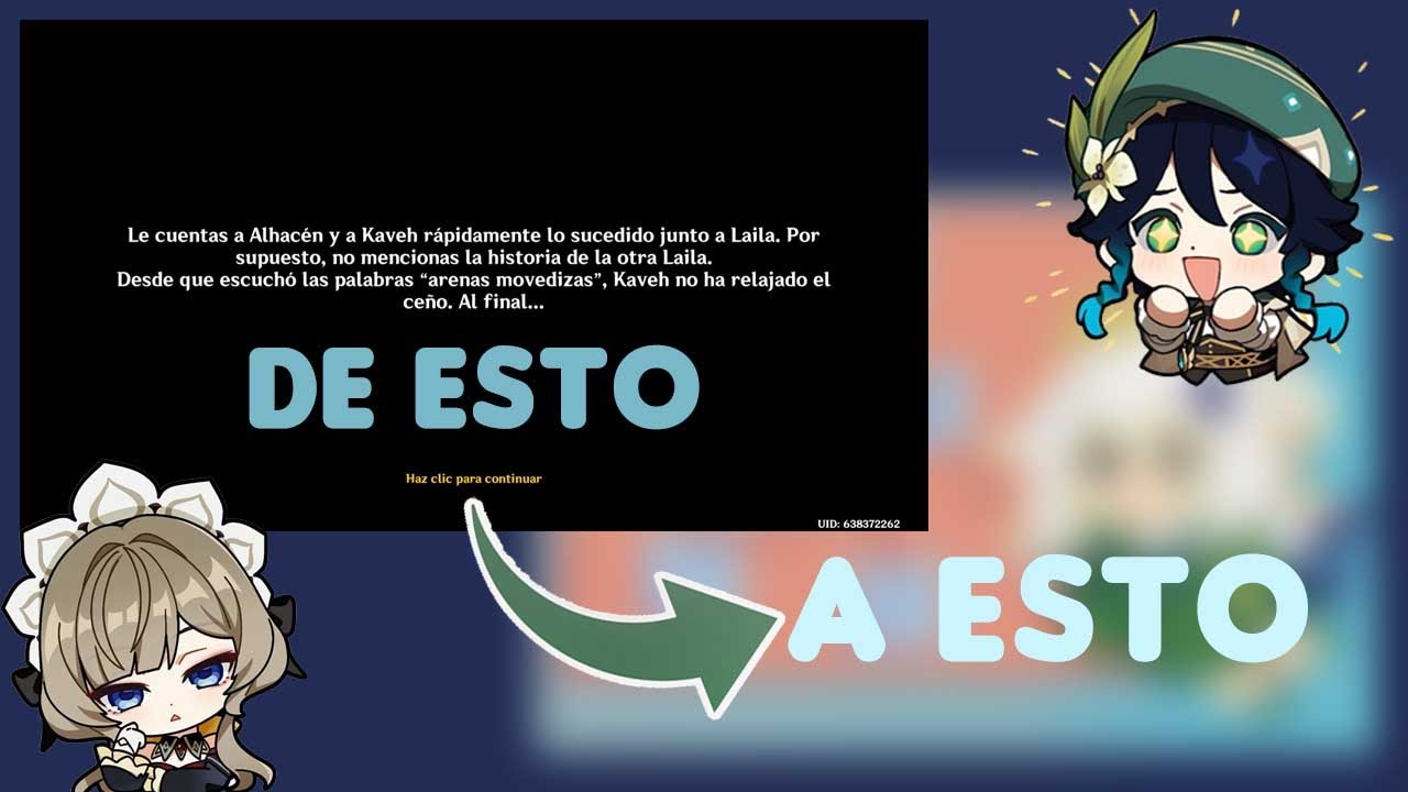 Cambiando las imágenes de texto blanco
