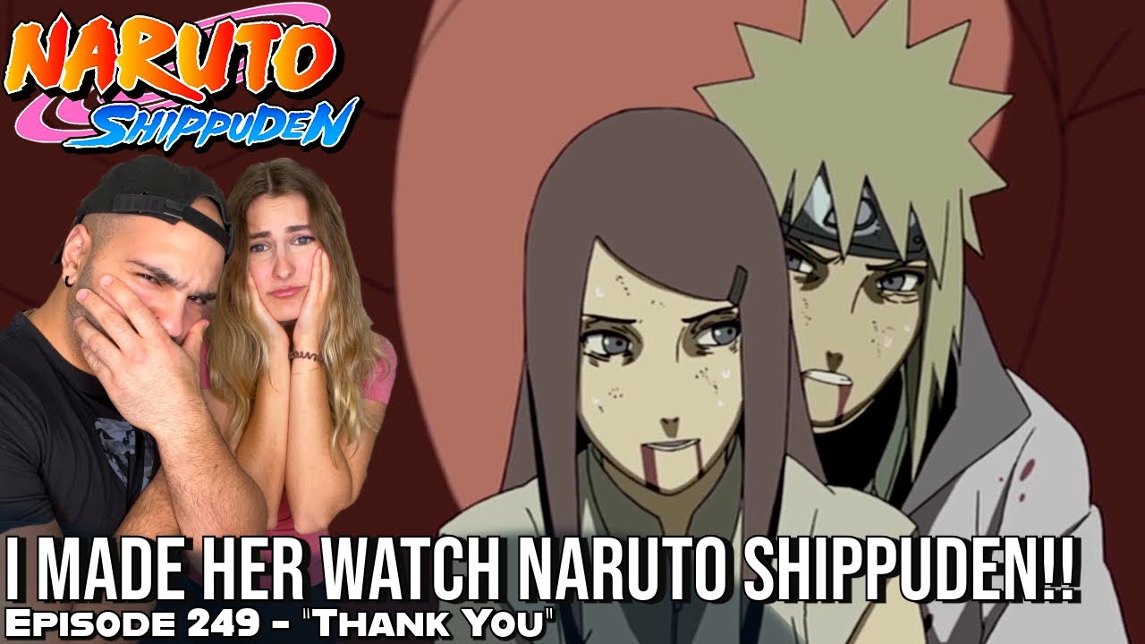 MINATO & KUSHINA DIE FOR NARUTO!! Girlfriend's EMOTIONAL Reaction Naruto Shippuden Ep. 249