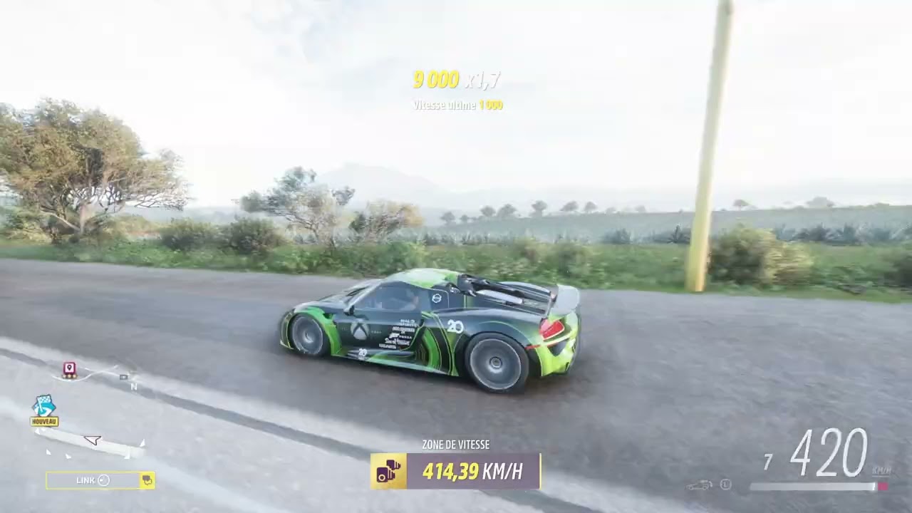 LEAKS - FORZA HORIZON 6 - PORSCHE 918 SPYDER MAX SPEED