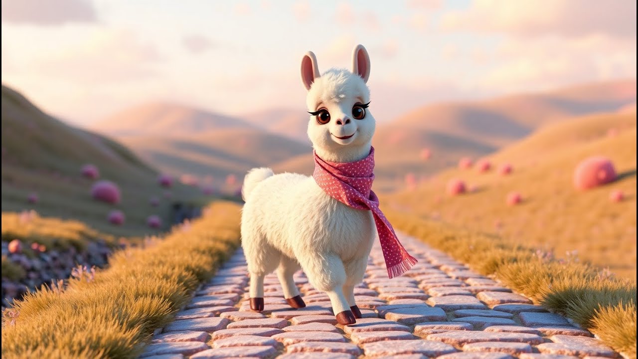Lollipop Lane Lulu Llama’s Sweet Song | Popular Nursery Rhyme | Educational Kids Songs