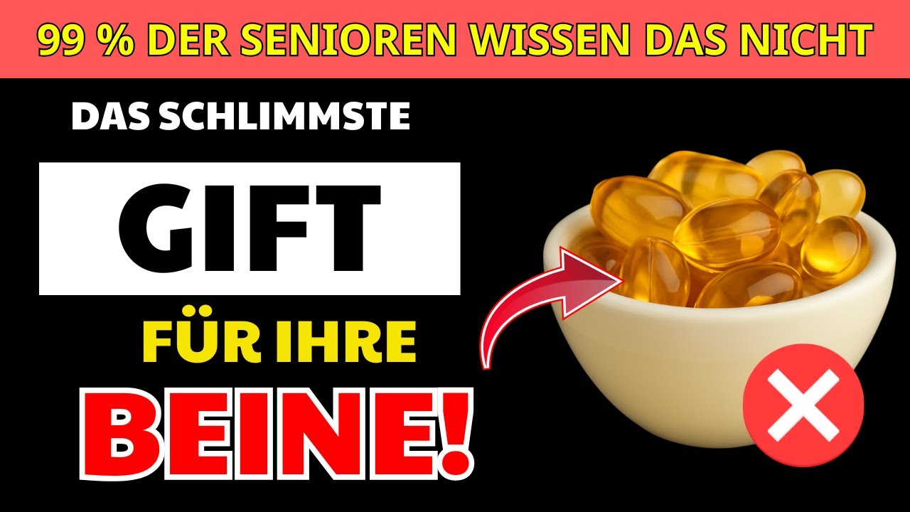Seniorengesundheit: Warnung! 2 Vitamine machen Ihre Beine schwach und kraftlos