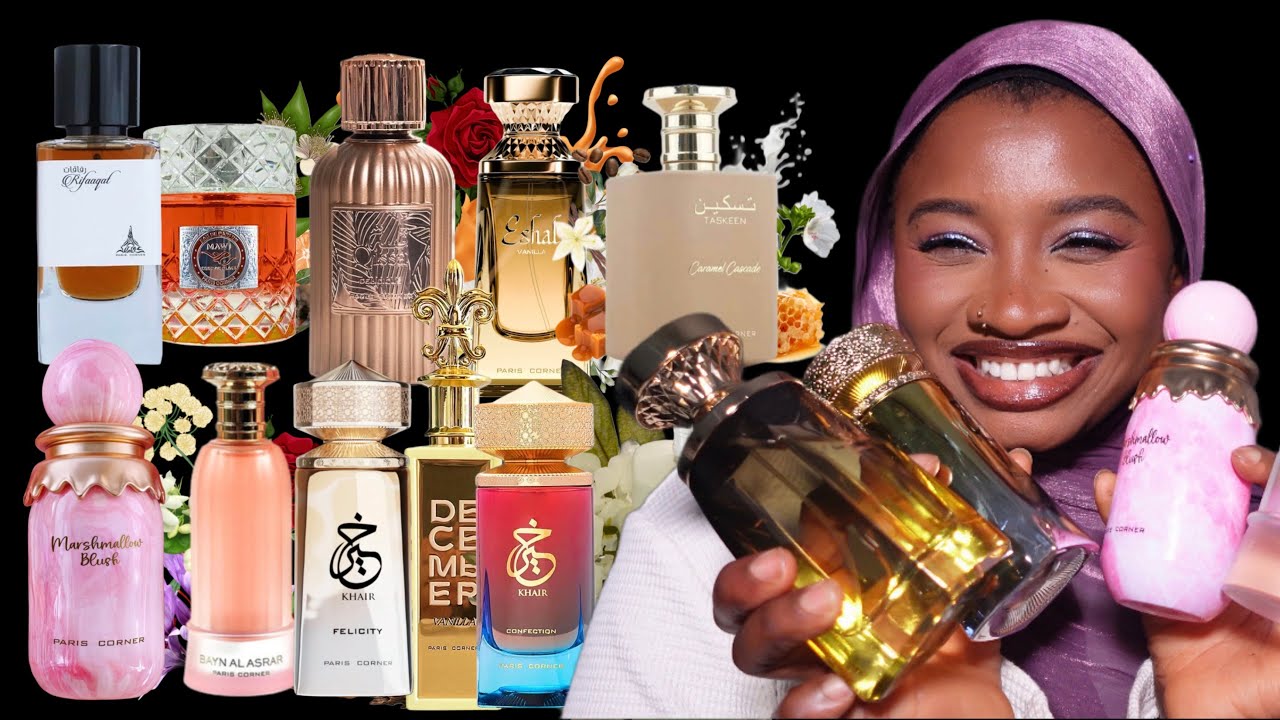 RATING AND RANKING VIRAL ARABIAN PERFUMES|MY TOP 3 PARIS CORNER PERFUMES|@Hamdia Braimah
