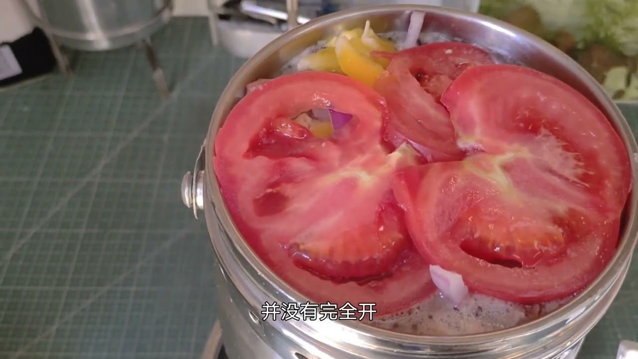 端午吃什么？炖个肥羊下酒#锅炉一体 #柴火炉 #炭炉 #露营装备 #户外美食 #野炊 #简食 #一人食 #围炉煮茶 #端午