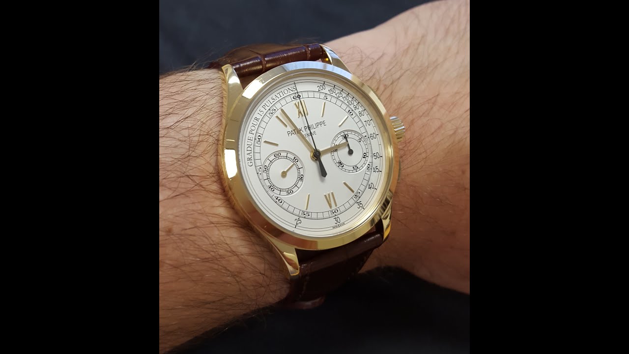 Patek Philippe 5170j Chonograph in-house movement REVIEW