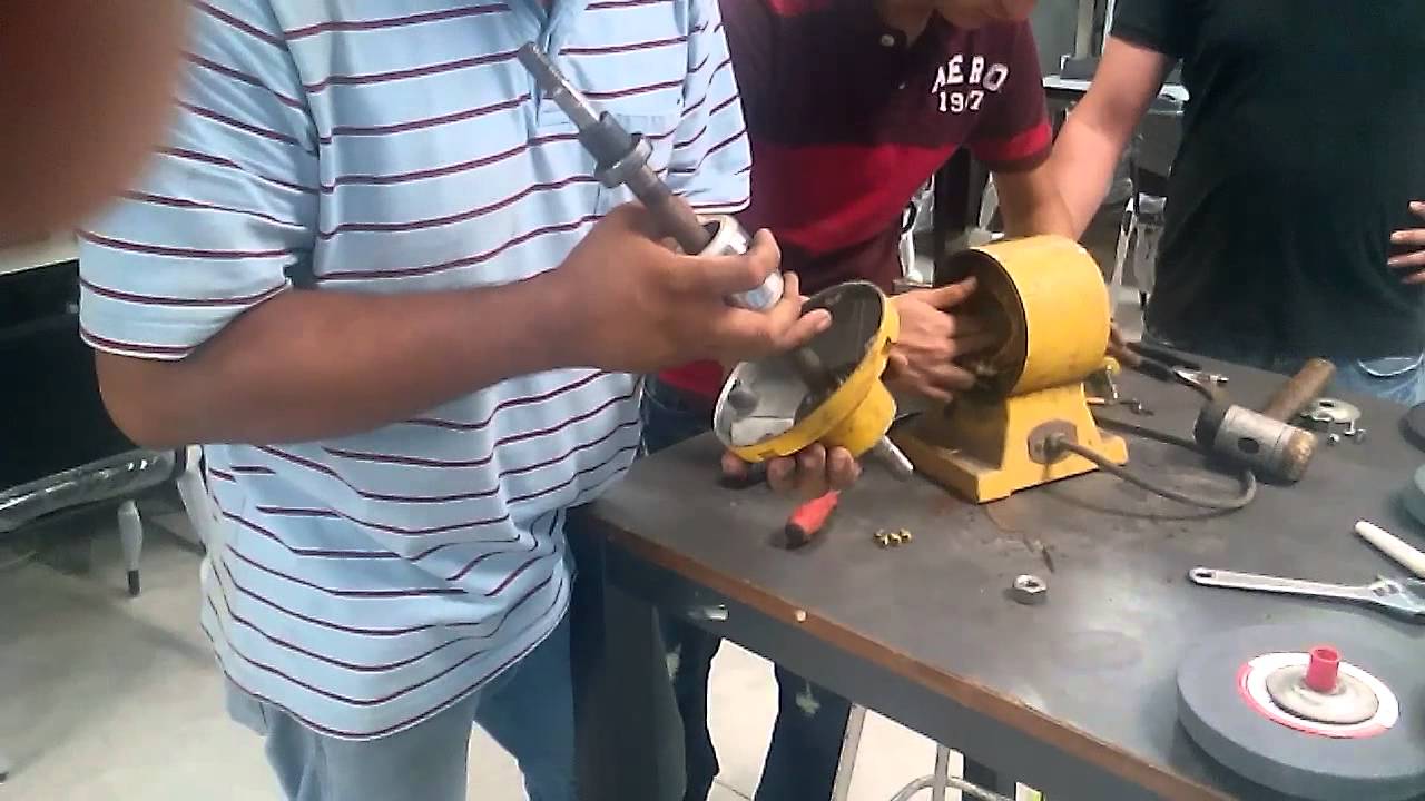 Matenimiento a motores electricos motor para esmeril 2 parte