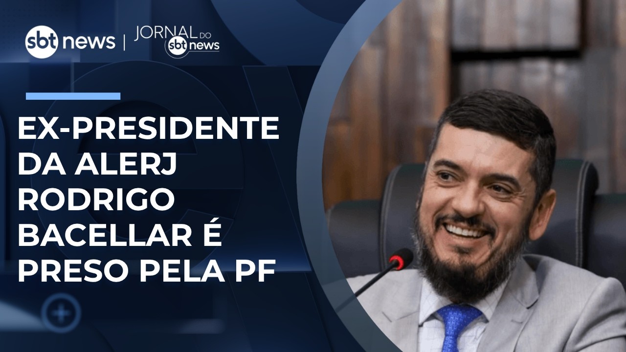 Ex-presidente da Alerj &eacute; detido em Teres&oacute;polis nesta sexta-feira | #JornaldoSBT