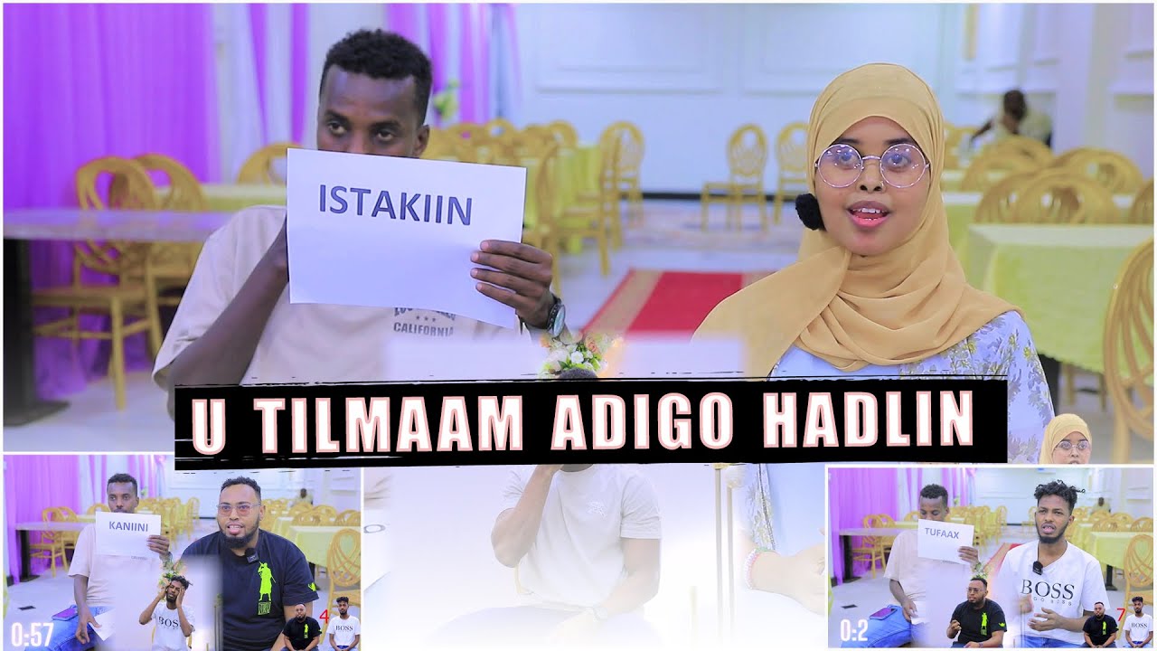 U TILMAAM SAAXIIBKAA ADIGOO HADLIN TEAM KII GUULEYSTAA WAXEY HELI DOONAN 20 DOLLAR