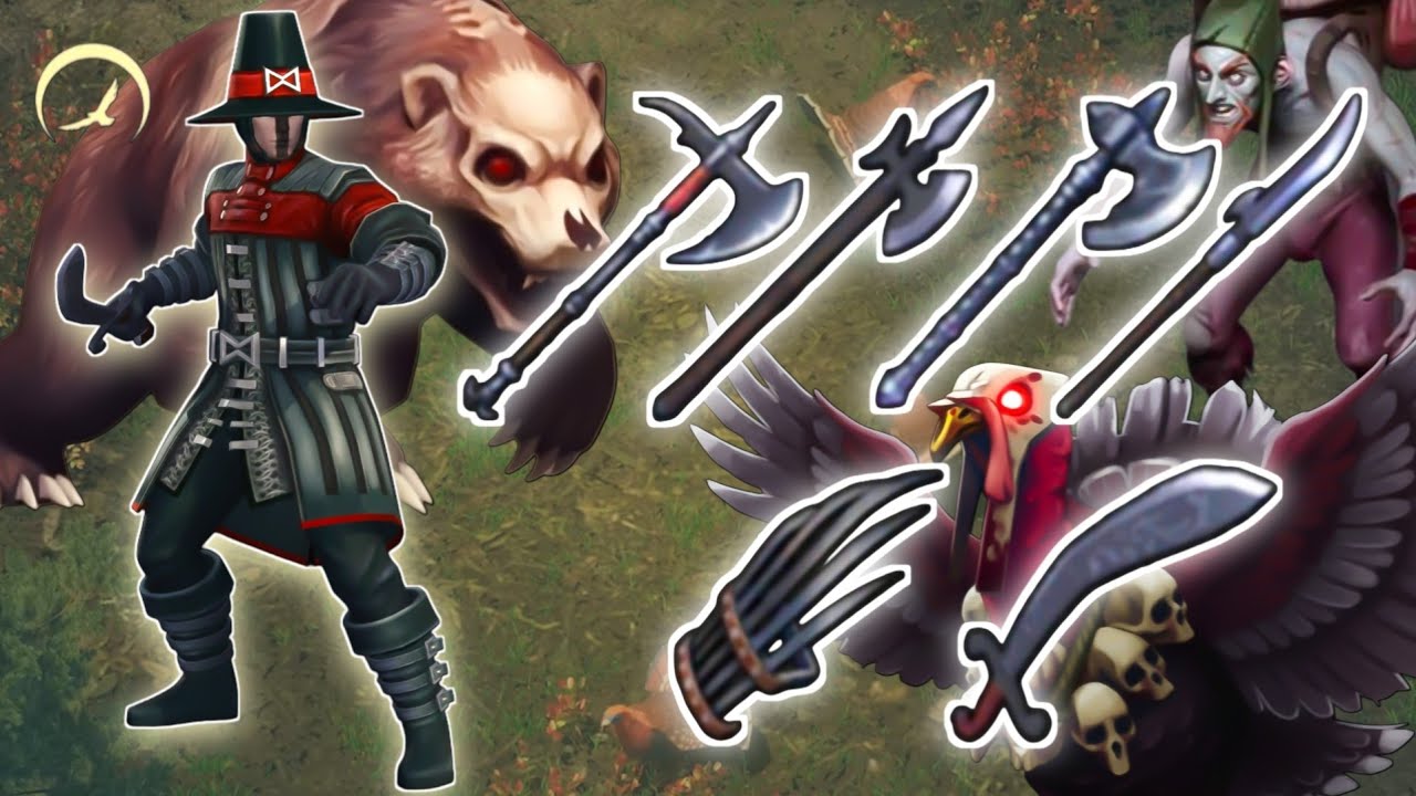 BLACK WEAPONS! | Black Friday | Thanksgiving ~ Grim Soul Survival