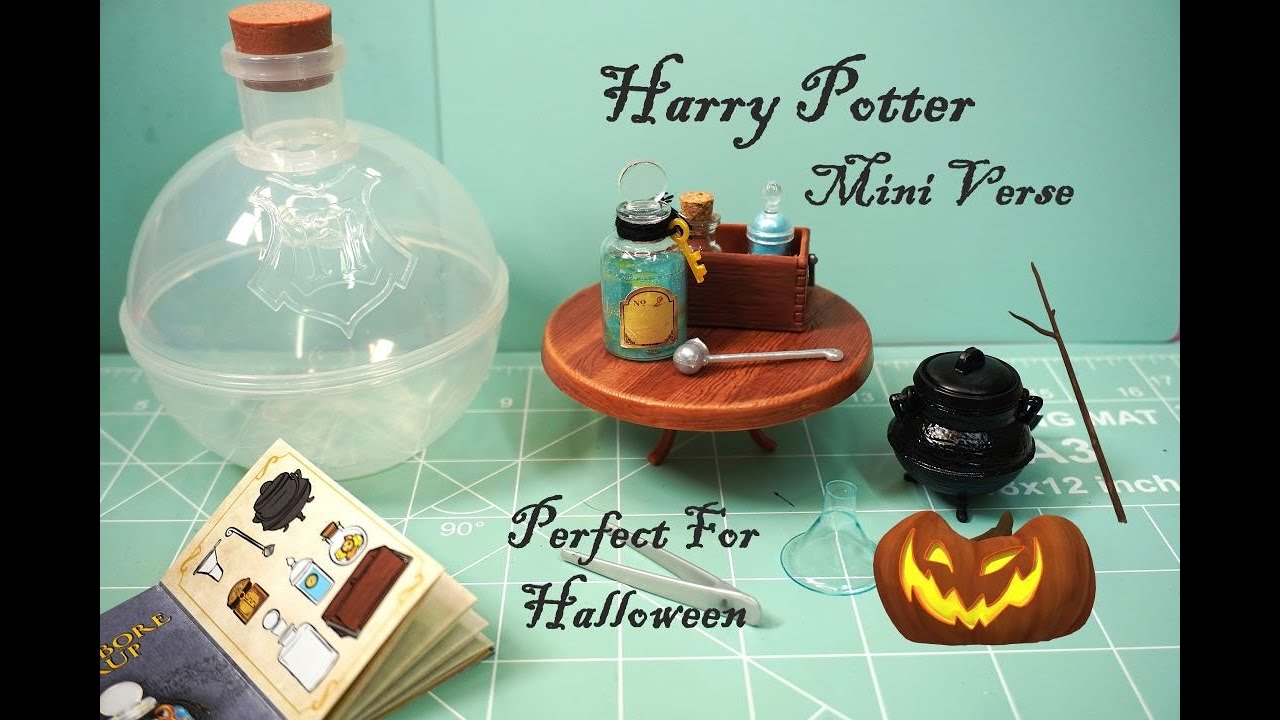 UV Resin Harry Potter Mini Verse / Resin Potions / Perfect For Halloween / Miniature’s