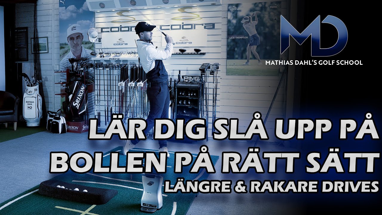 Sluta slå ned på bollen med drivern | Lösningen som faktiskt fungerar