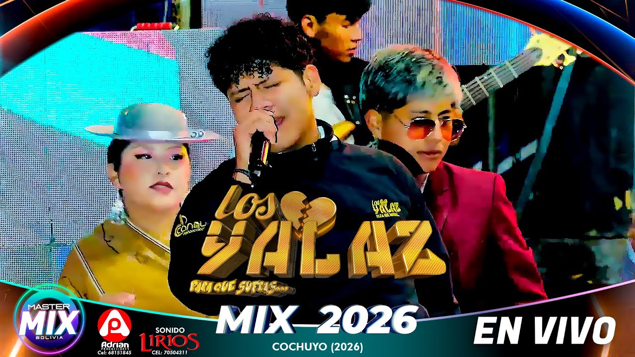 Los Yalaz Mix 2026 (en Vivo) Cochuyo⚡Master Mix Bolivia