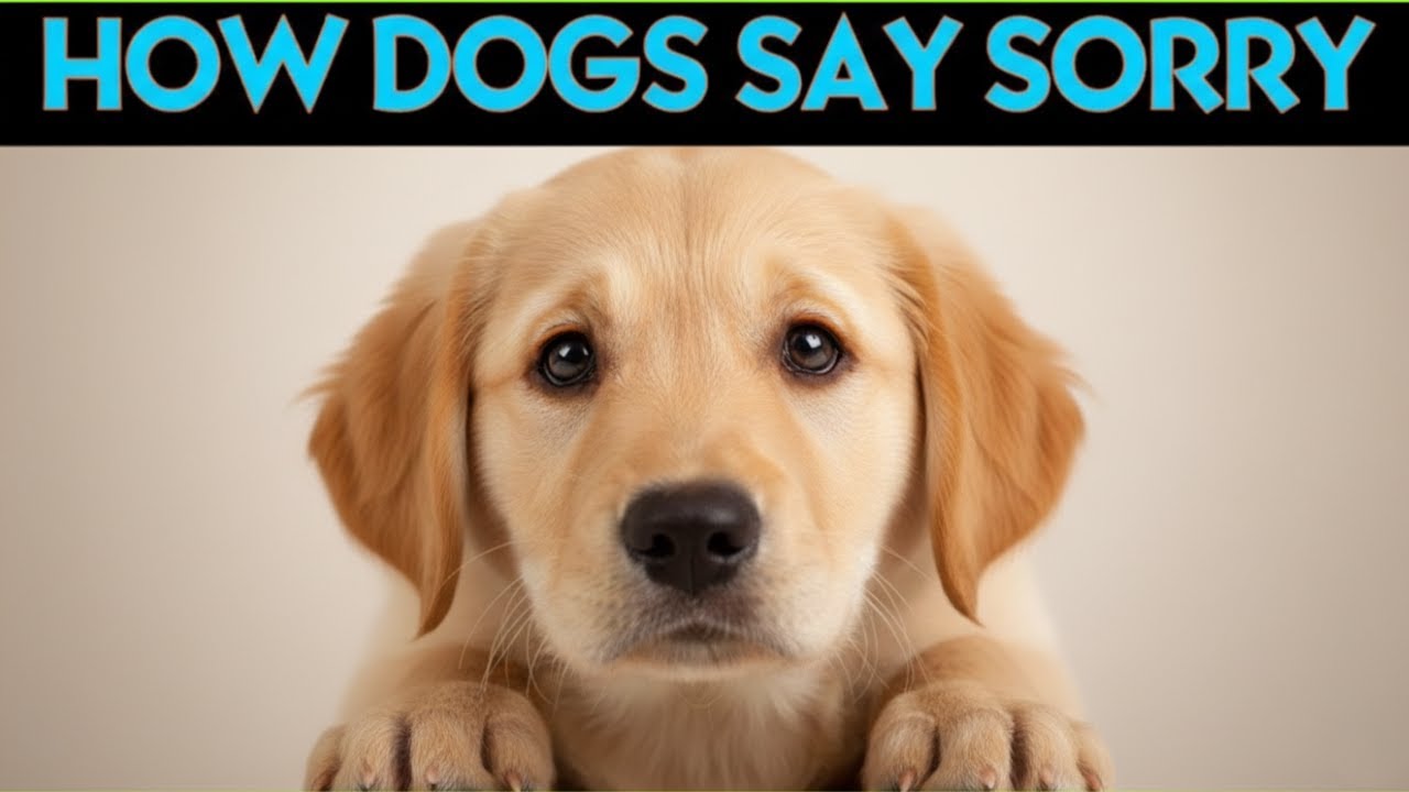 How Dogs Say Sorry! (Might Surprise You)