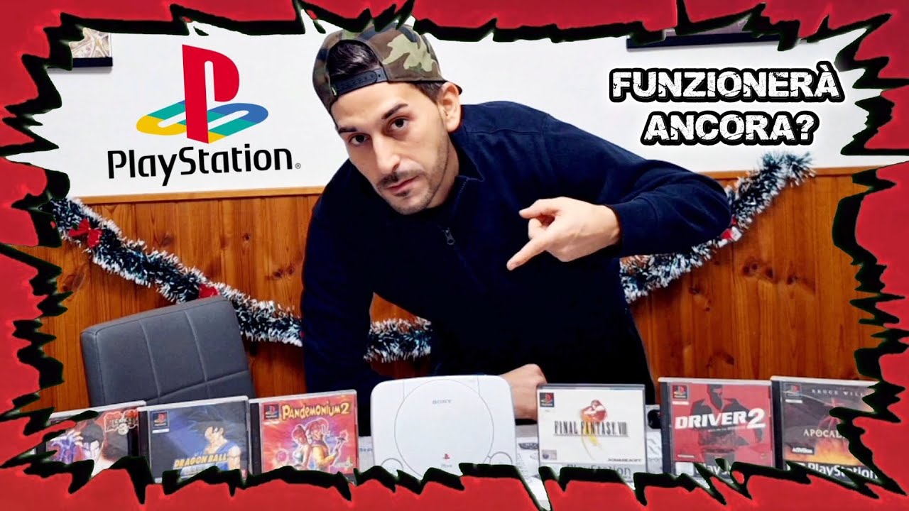 RIACCENDO LA PLAYSTATION 1 (PSONE) DOPO 25 ANNI DALLA SUA USCITA!