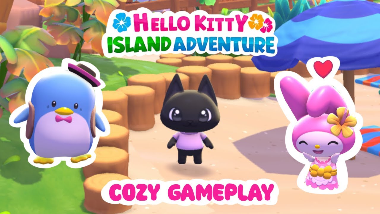 COZY GAMEPLAY✨🎀Hello Kitty Island Adventure PART 14🌷+ My Melody, Kuromi, Tuxedosam, & Hello Kitty
