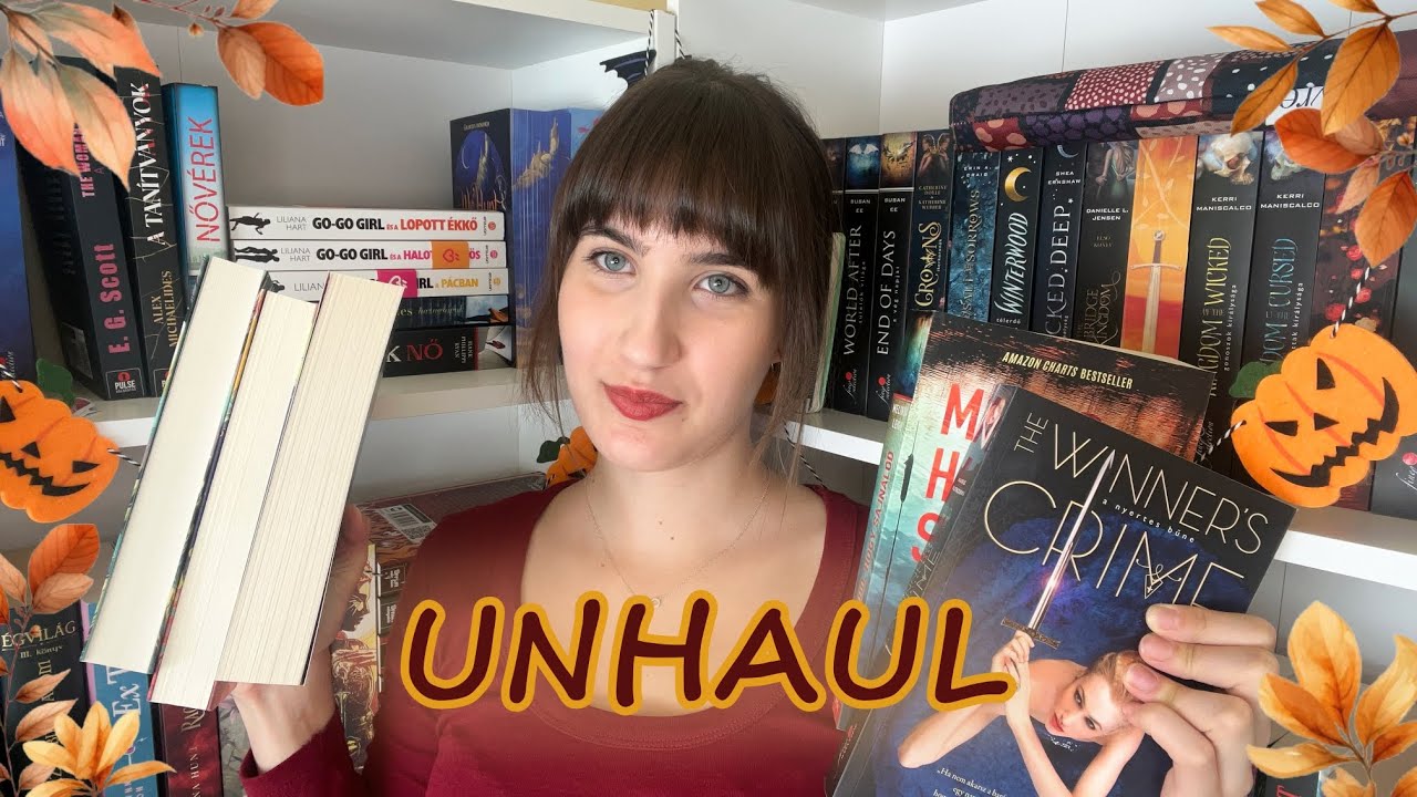 VLOGTÓBER 2: könyvek, amiktől megválok | UNHAUL | 2025 |
