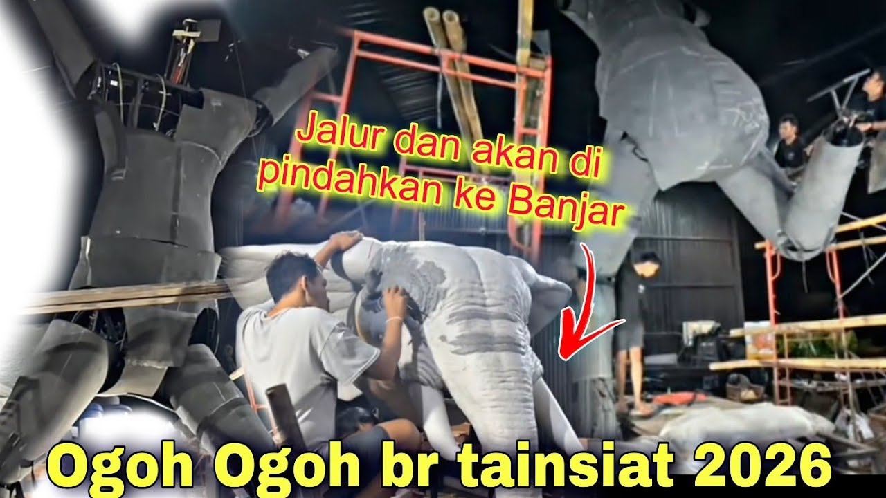 Rute/jalur yang akan di lalui Ogoh Ogoh br tainsiat 2026 