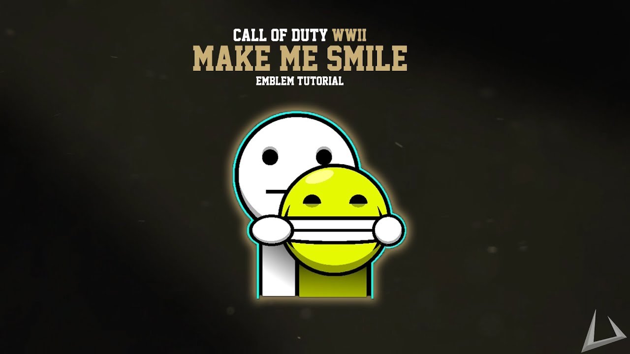 Make Me Smile Emblem - Call of Duty: WW2 Emblem Tutorials #7