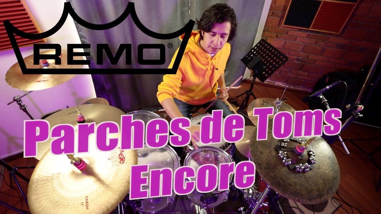 Parches Remo Encore en Toms | Review Remo Ecore | Hugo Zerecero