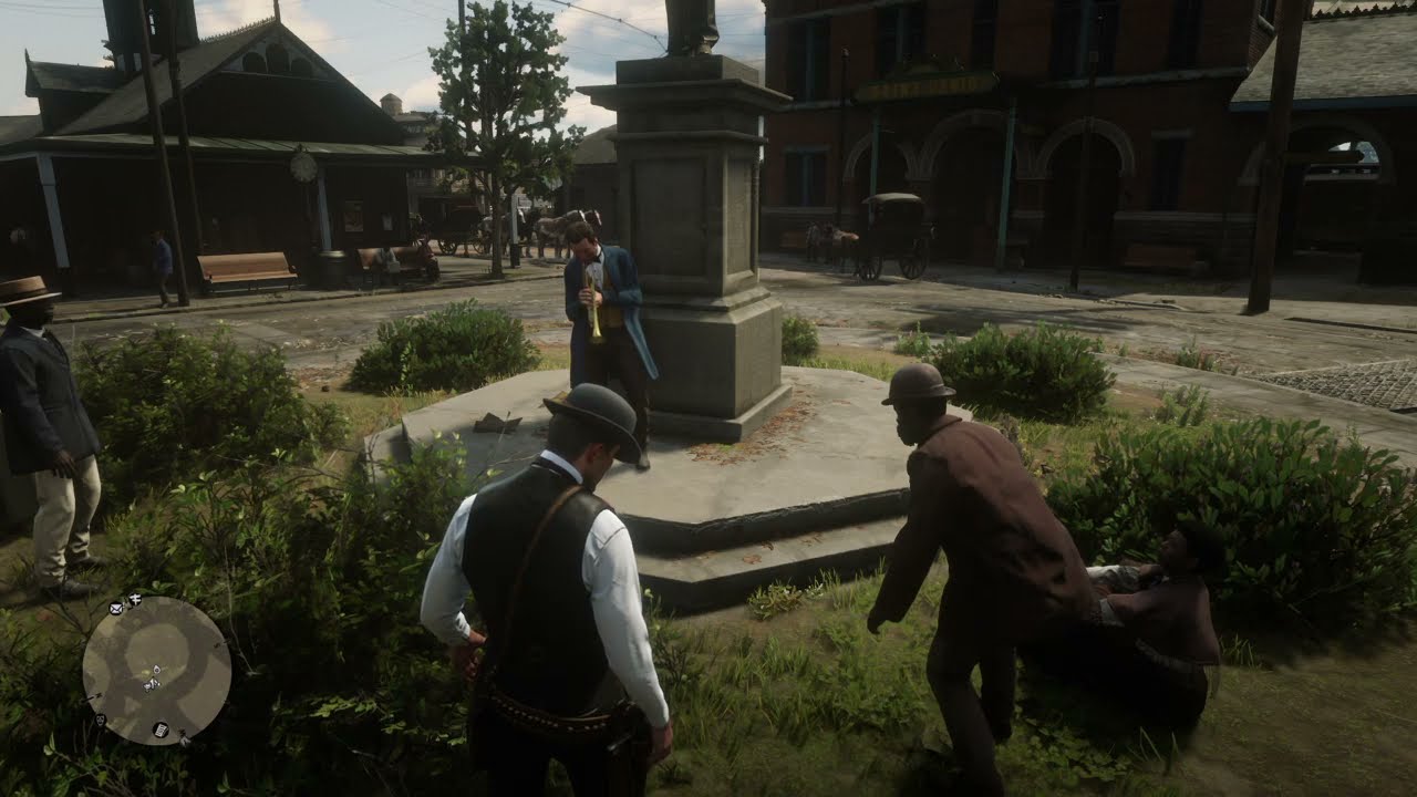 Trumpet player of Saint Denis - Red Dead Redemption 2