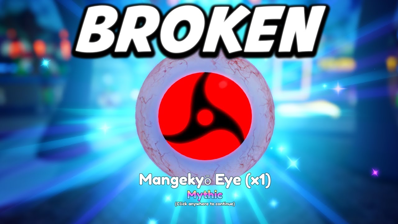 THIS New RELIC Is CRAZY Broken!! Mangekyō Eye Relic In Anime Adventures! Roblox *UPDATE 10.7.5*