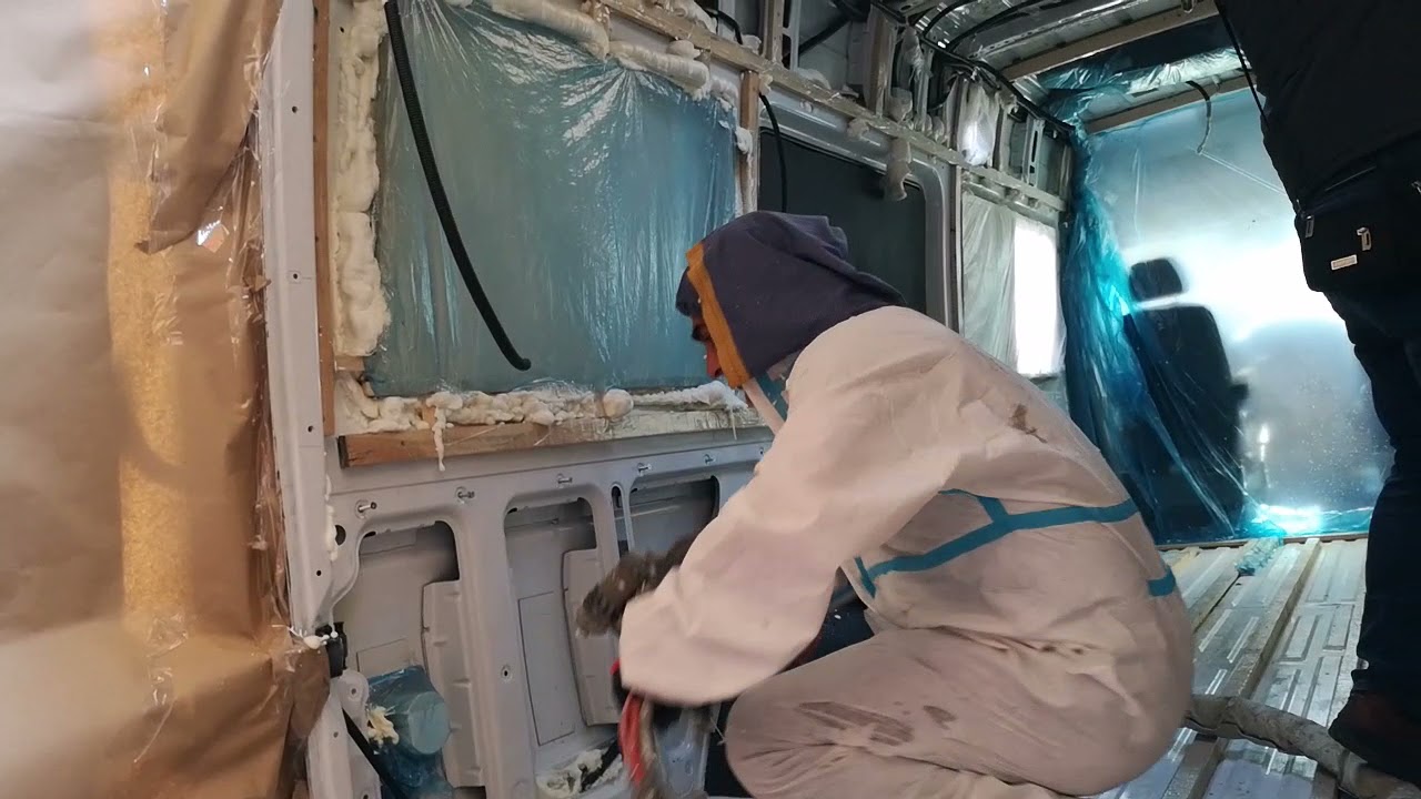 Karavanda Poliüretan Köpük Yalıtım