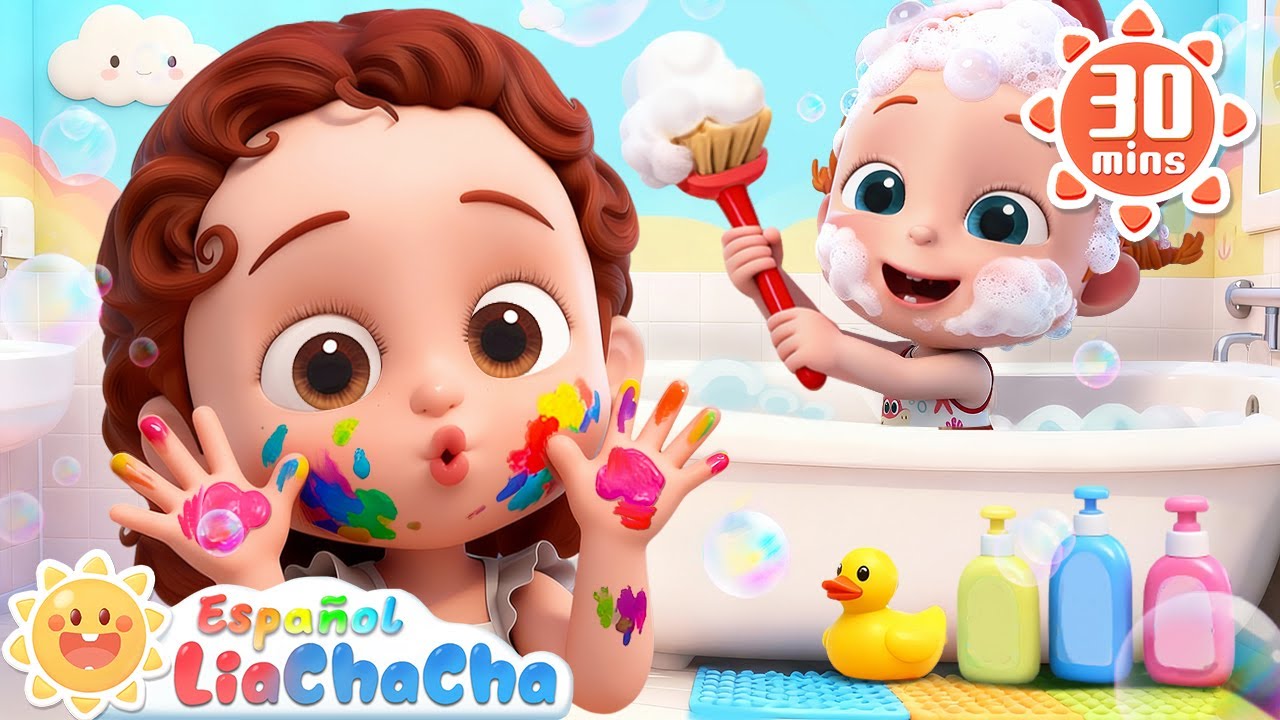 Seguridad en el Baño | LiaChaCha en Español - Canciones Infantiles