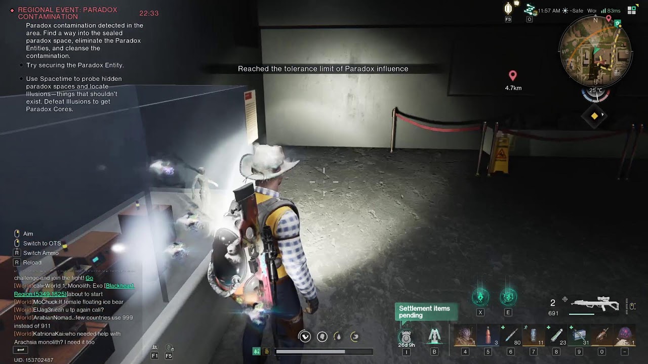 Once Human - Paradox Space - Rotten Saddle - Clues