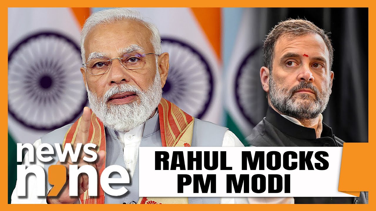 Rahul Mocks PM | BJP Hits Back At Rahul Gandhi for His US Speech | News9