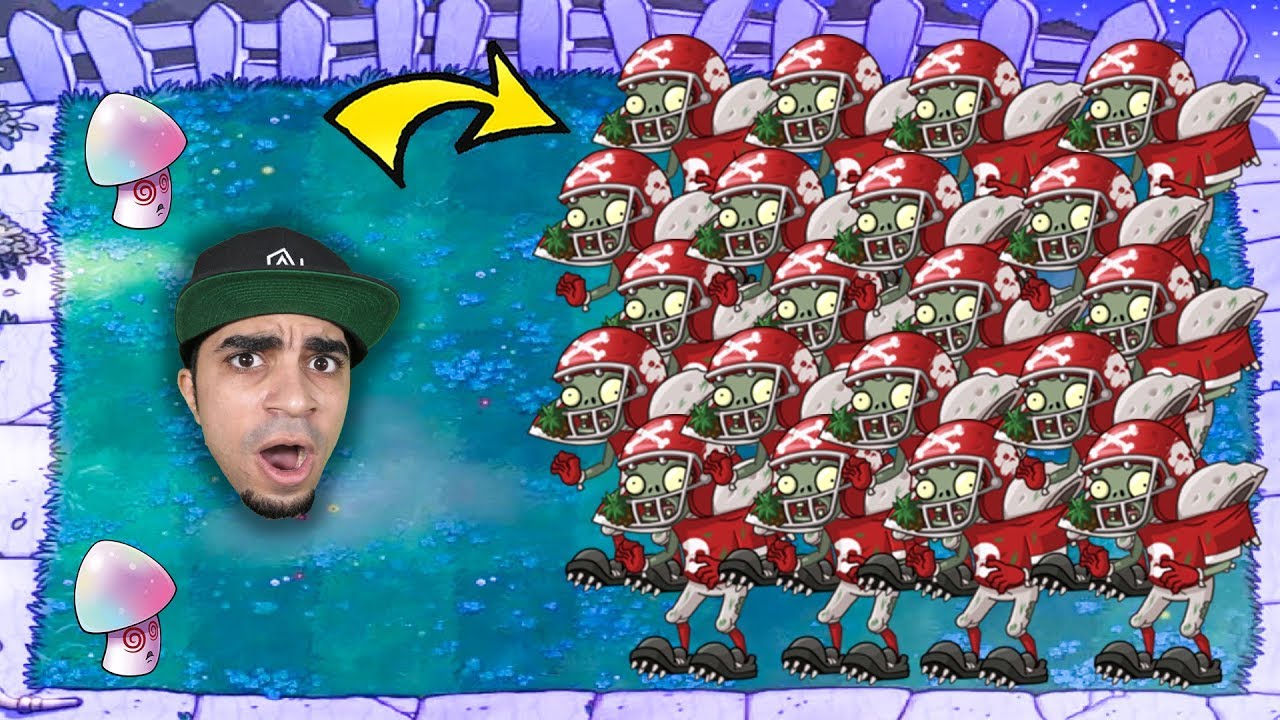 النباتات ضد الزومبي : هجوم لاعبين كرة القدم Plants vs Zombies !! 🌱🧟‍♂️