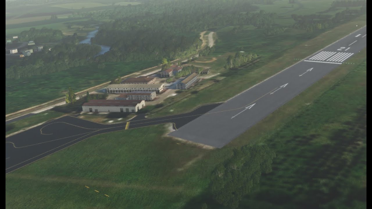 Playa Baracoa Airport MUPB | Cuba | Drone footage | Microsoft Flight Simulator