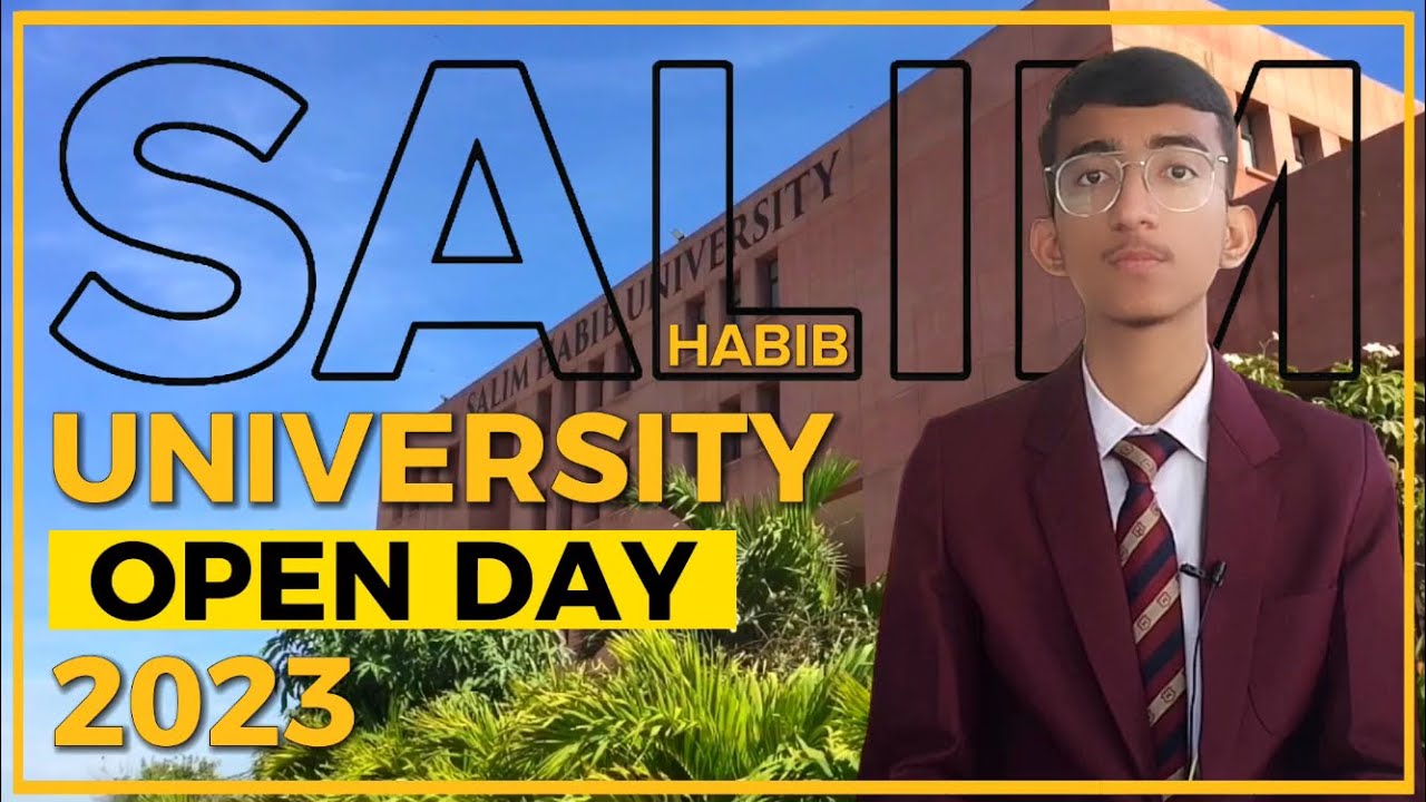 A Day at Salim Habib University | Open Day | MHA Records