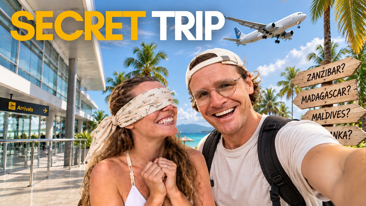 I planned a SECRET trip for her and she has NO IDEA where we&rsquo;re going😅🤫