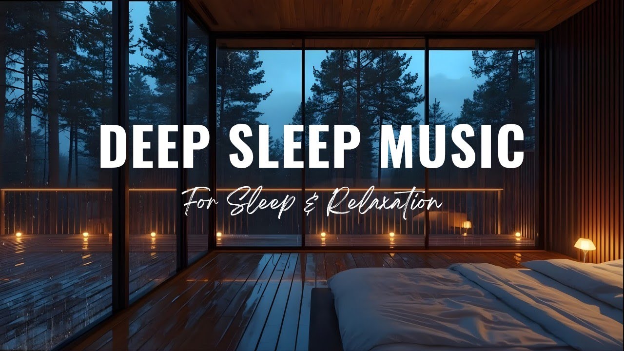 Relaxing Rain Sounds for Sleeping, Stress Relief & Anxiety