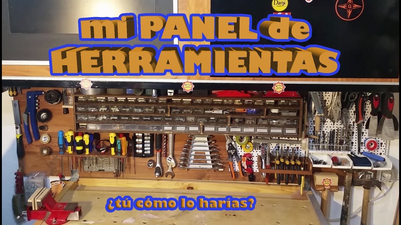 PANEL PARA HERRAMIENTAS TALLER - BRICOCUEVA #6