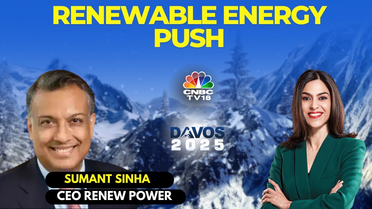 Can Add 50 Gigawatts Of Renewable Energy Yearly: ReNew Power CEO | Davos 2025 | CNBC TV18