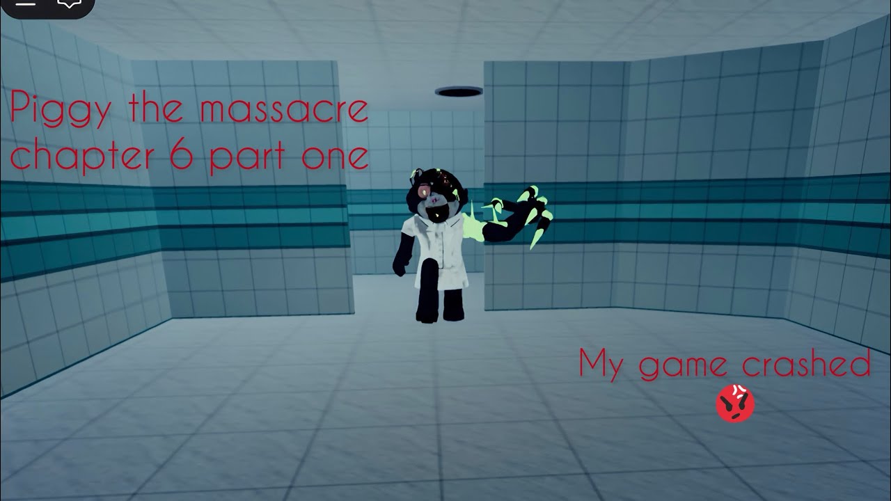 Piggy the massacre chapter 6 part 1 (my game crashed😡)